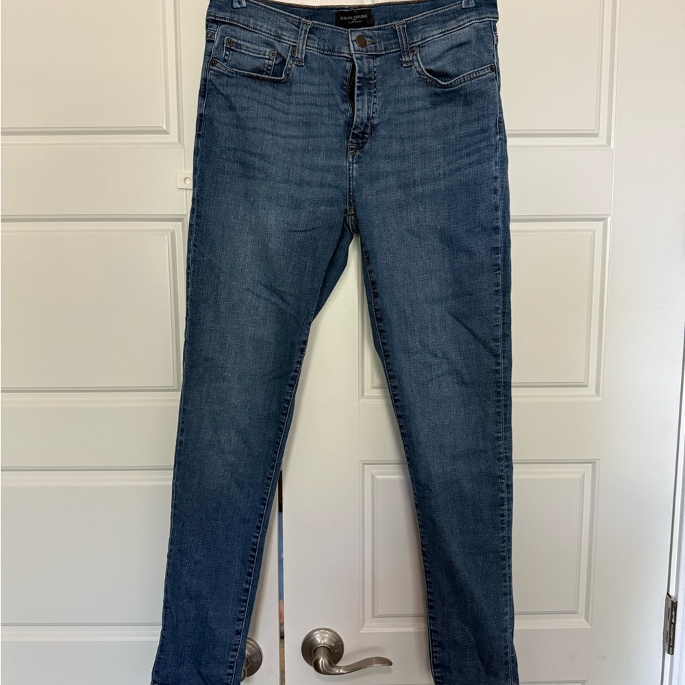 Banana Republic Dark Blue Sculpt Skinny Jeans